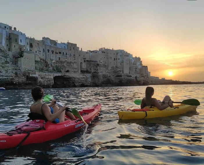 escursioni polignano kayak