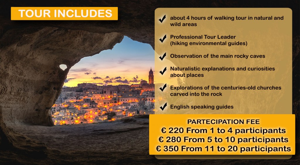 matera hiking fee website